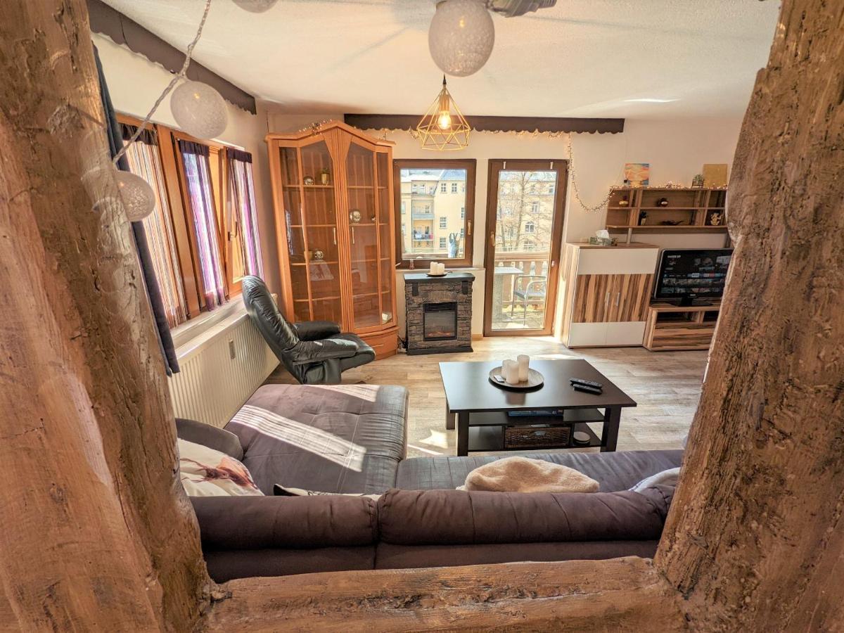 Urlaubstraum Mit Pool, Terrasse & Fluss Im Garten - Ut Leilighet Sebnitz Eksteriør bilde