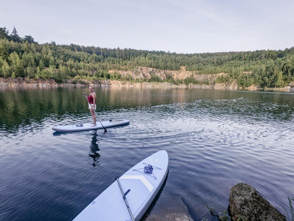 Urlaubstraum Mit Pool, Terrasse & Fluss Im Garten - Ut Leilighet Sebnitz Eksteriør bilde