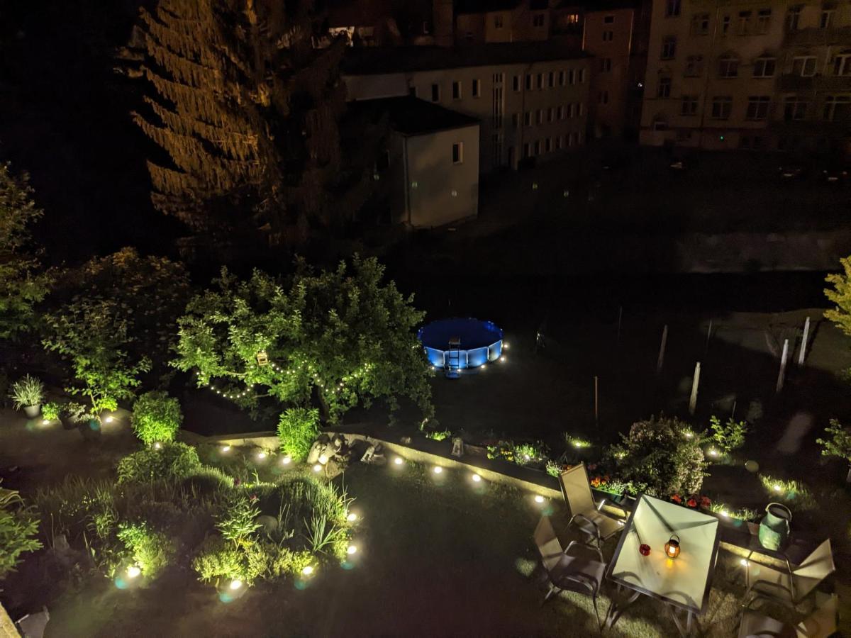 Urlaubstraum Mit Pool, Terrasse & Fluss Im Garten - Ut Leilighet Sebnitz Eksteriør bilde