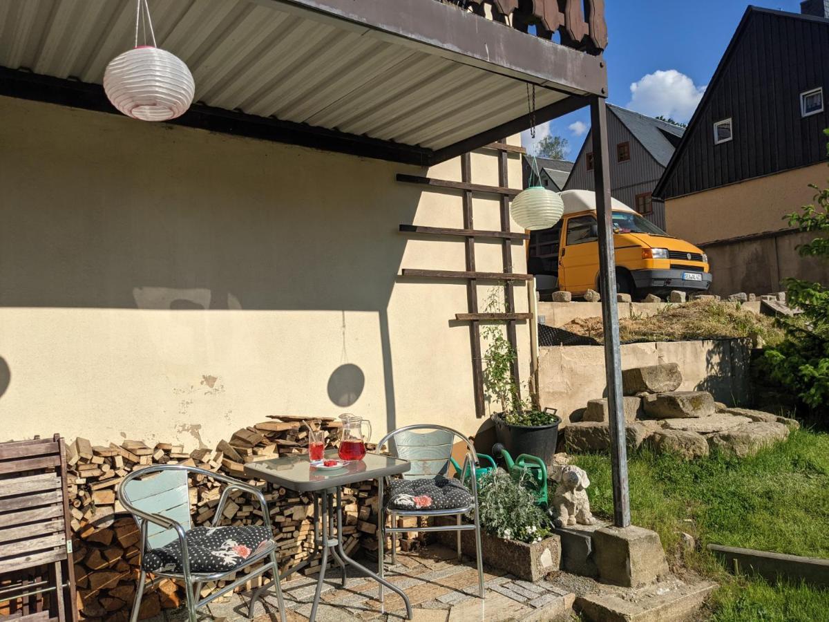 Urlaubstraum Mit Pool, Terrasse & Fluss Im Garten - Ut Leilighet Sebnitz Eksteriør bilde